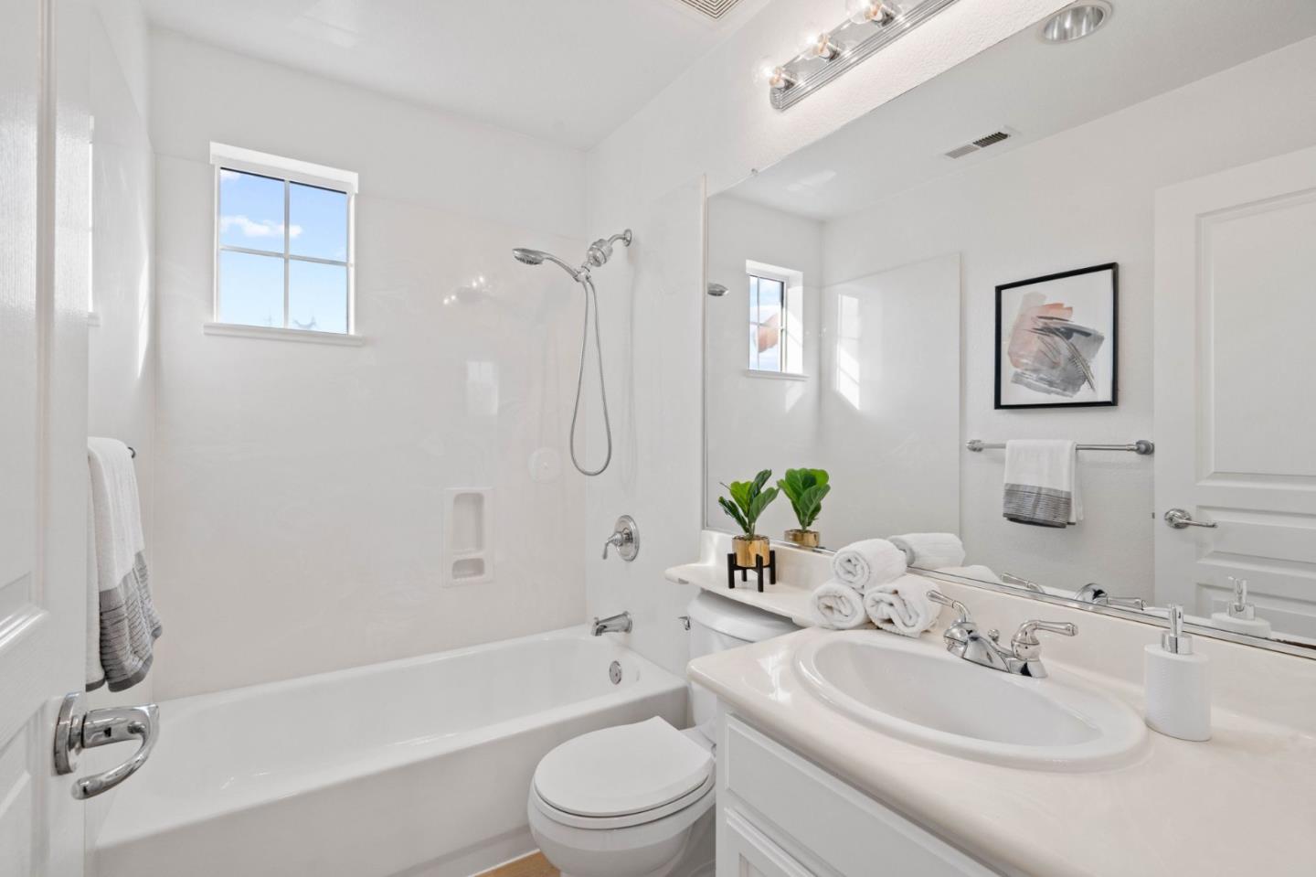 4203 Tobin Circle Santa Clara, CA 95054 - Photo 32 of 51 a bathroom with a sink a toilet and bathtub
