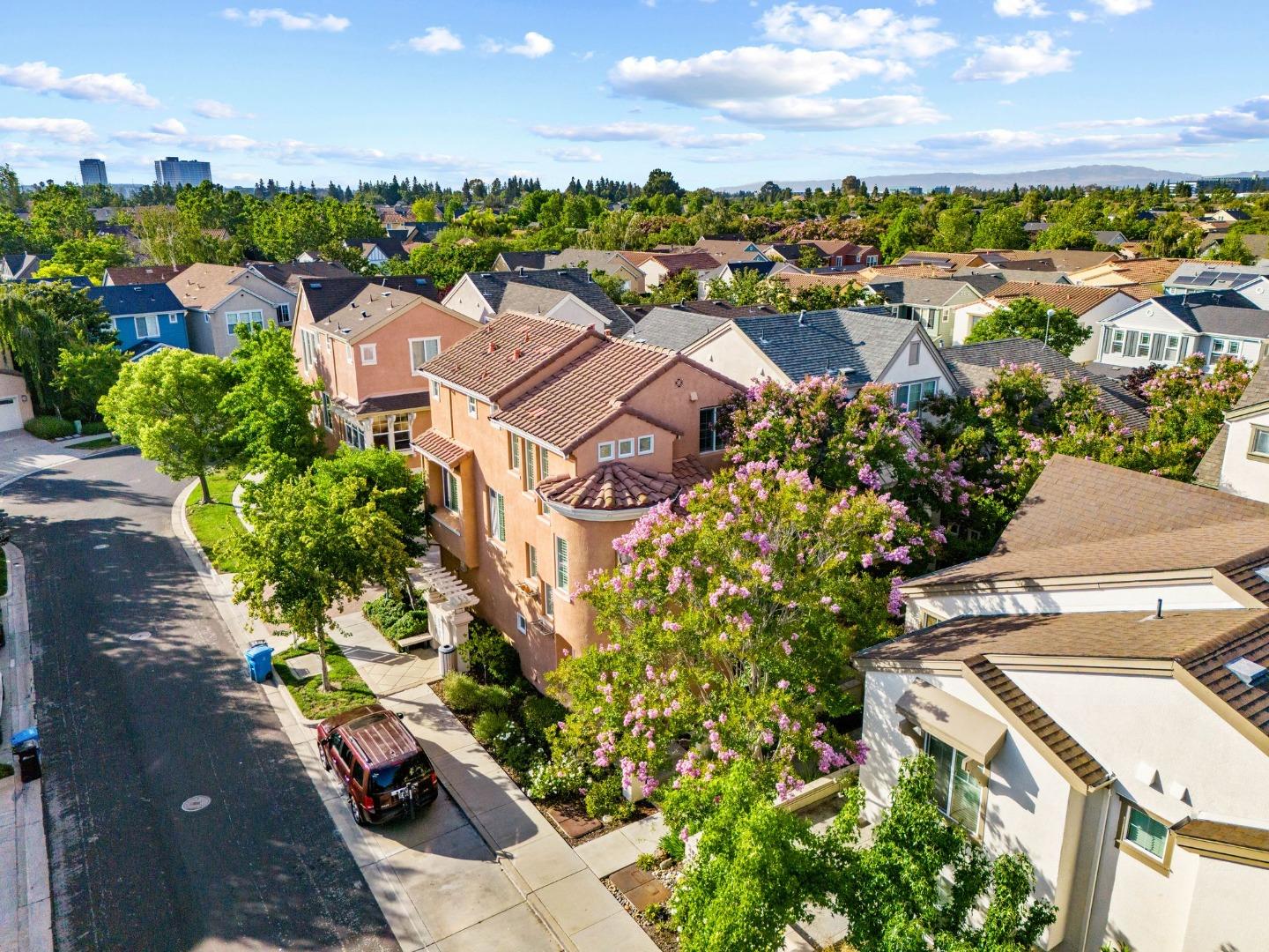 4203 Tobin Circle Santa Clara, CA 95054 - Photo 44 of 51 an aerial view of residential houses with outdoor space