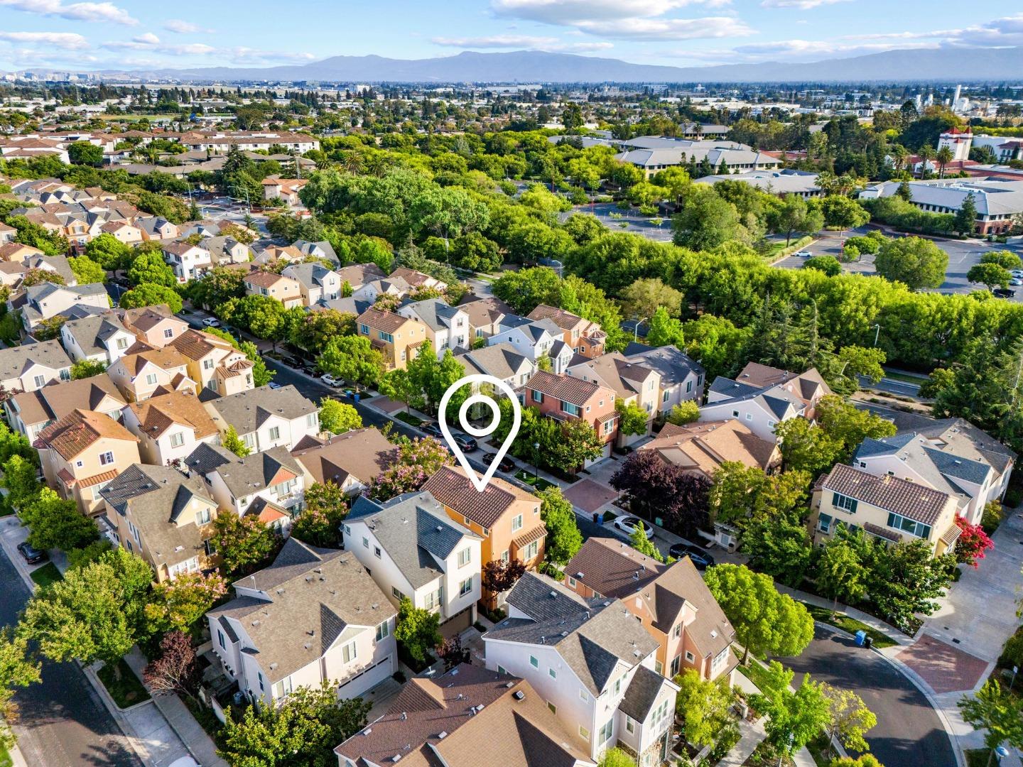 4203 Tobin Circle Santa Clara, CA 95054 - Photo 47 of 51 an aerial view of multiple house