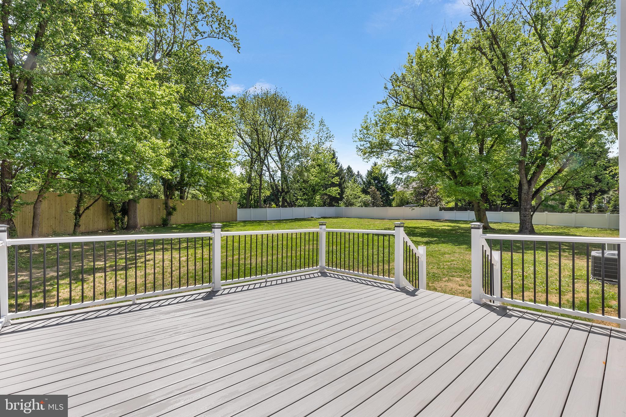 849 Glenn Circle Wayne, PA 19087 - Photo 14 of 36 a view of deck with deck and trees