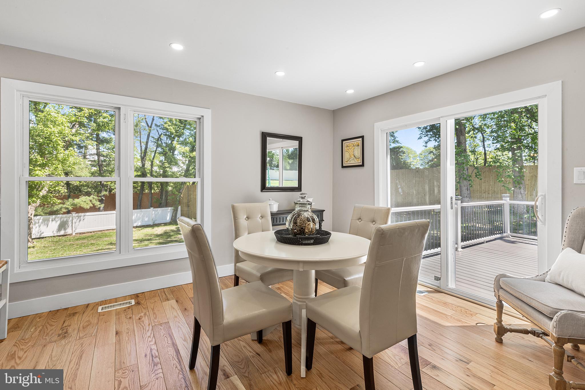 849 Glenn Circle Wayne, PA 19087 - Photo 16 of 36 a view of a dining room with furniture window and wooden floor