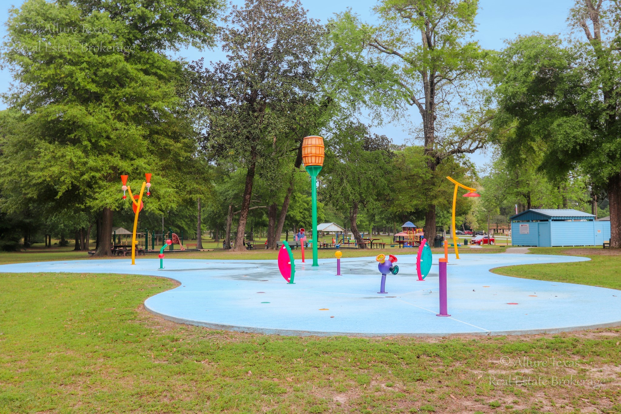 2208 Appian Way New Caney, TX 77357 - Photo 13 of 14 a view of a park with large tree