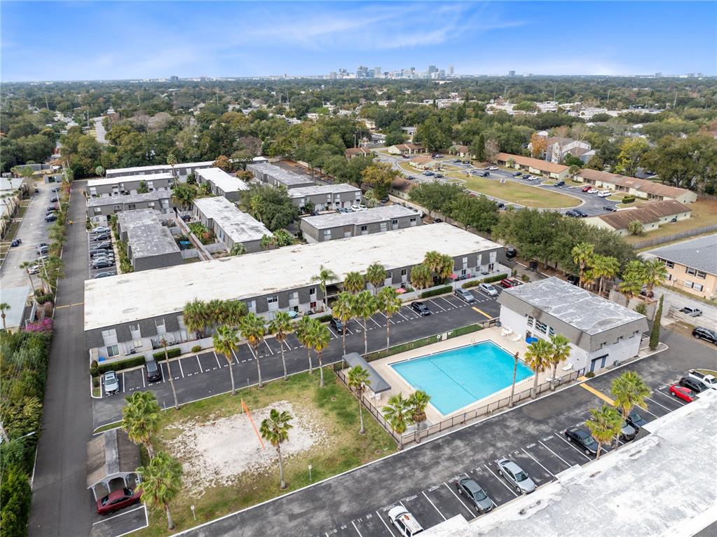 1938 South Conway Road, Unit 5 Orlando, FL 32812 - Photo 18 of 21 an aerial view of residential houses with outdoor space