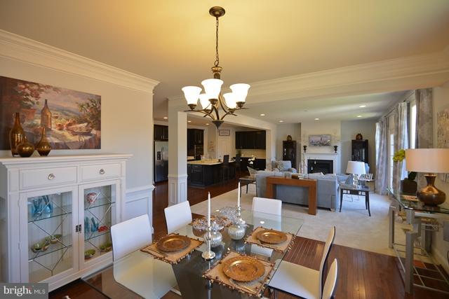 9517 Spring Hill Farm Way Manassas, VA 20111 - Photo 9 of 21 Dining Room - Photo Similar to Home Being Built