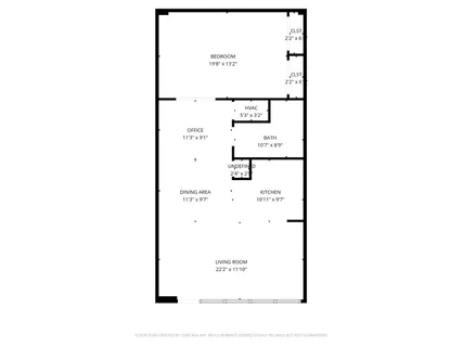 a picture of a floor plan