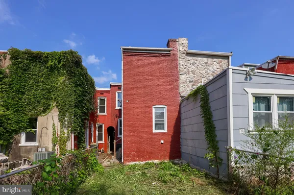 a view of front door of house