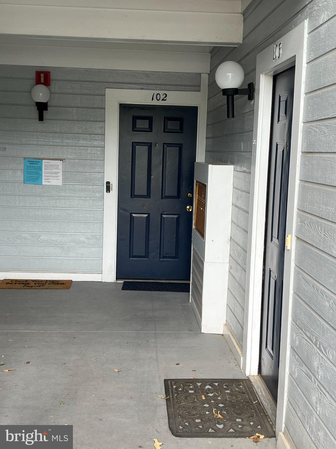 604 Moonglow Road, Unit 102 Odenton, MD 21113 - Photo 2 of 27 Charming entryway with inviting doors.