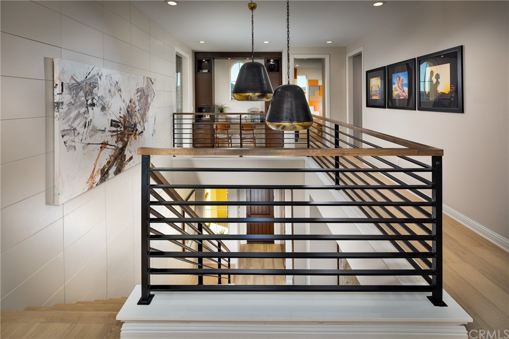 20740 Bur Oak Circle Porter Ranch, CA 91326 - Photo 9 of 10 a view of entryway and hall with wooden floor