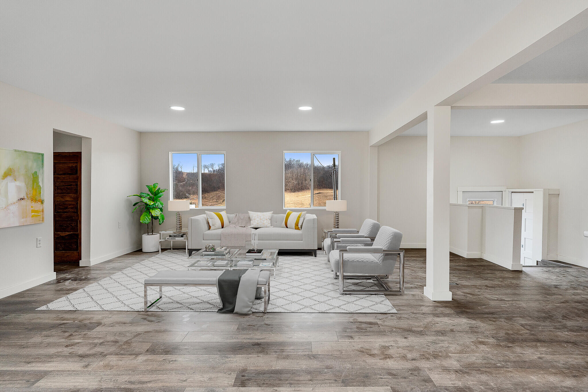 N3460 South Steine Road Franklin, WI 54627 - Photo 9 of 56 Living Room Virtually Staged