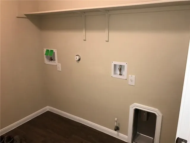 a view of a small space