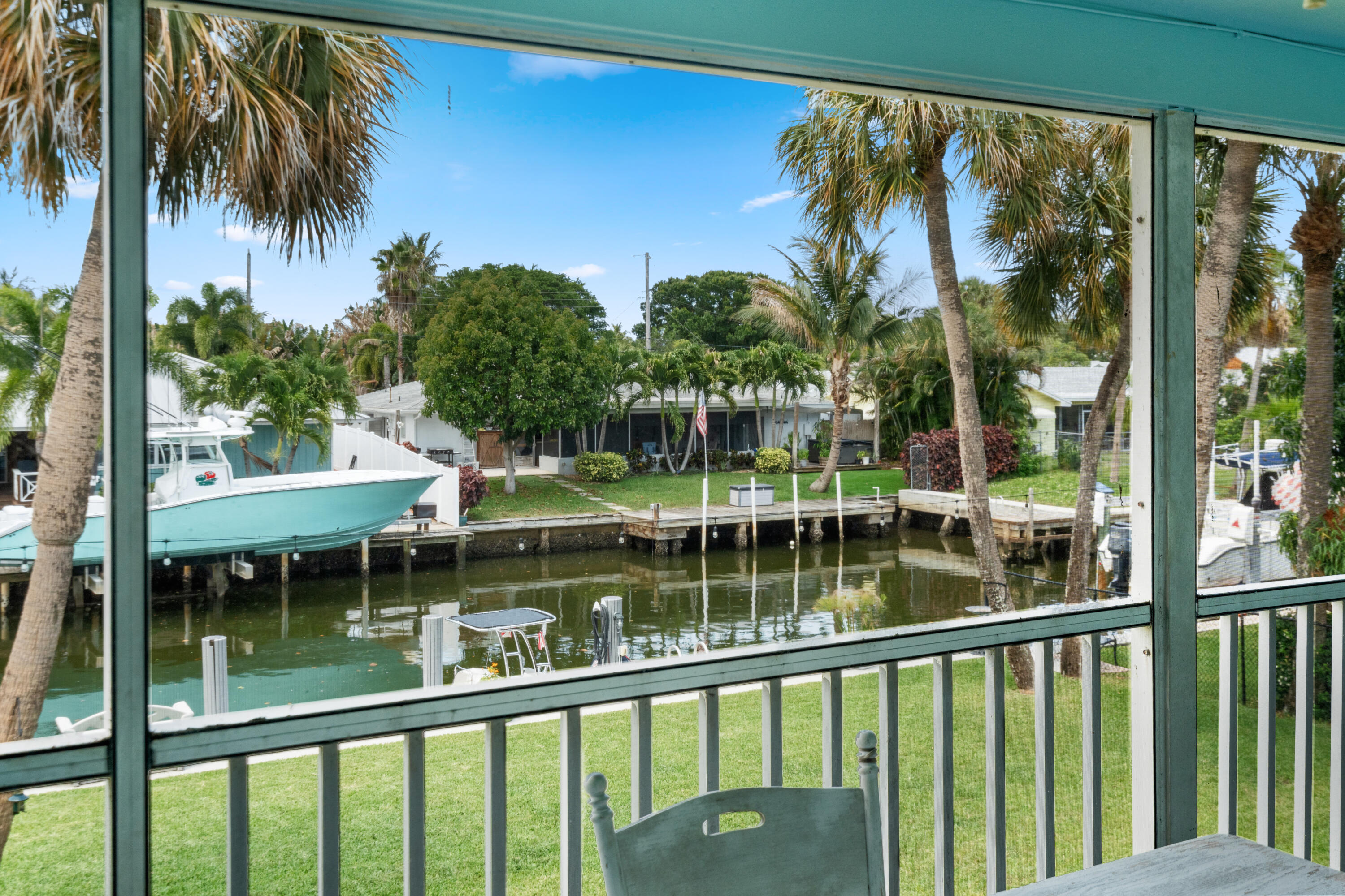 249 Center Street, Unit 2C Jupiter, FL 33458 - Photo 3 of 29 a view of swimming pool from a balcony
