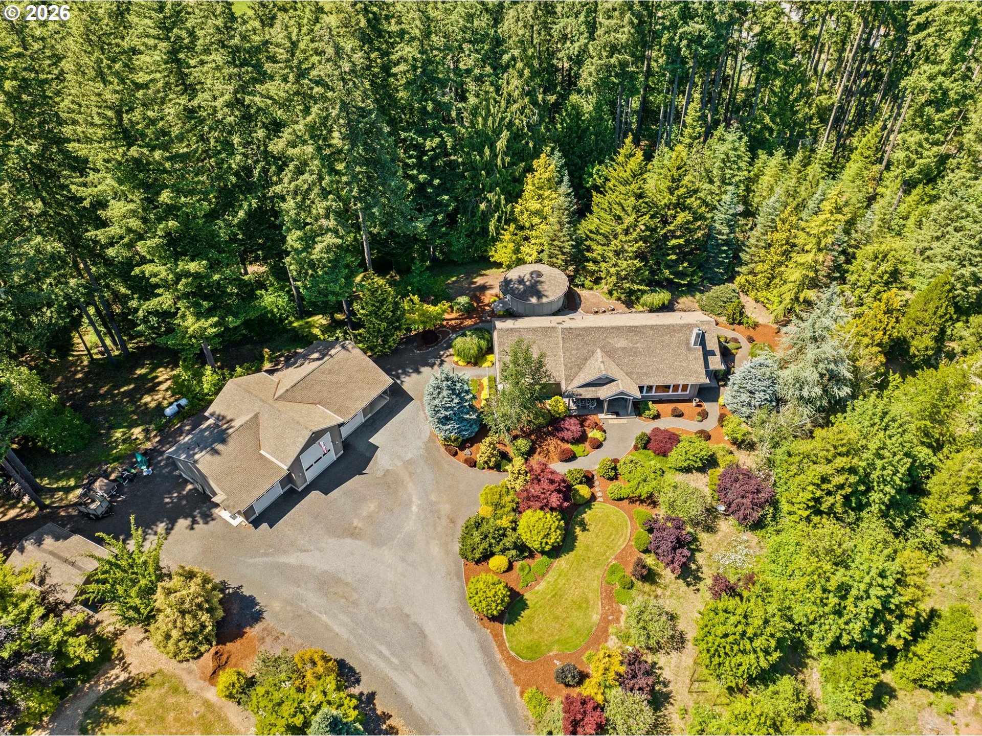 81482 Lost Creek Road Dexter, OR 97431 - Photo 2 of 48 Drone View/UAV