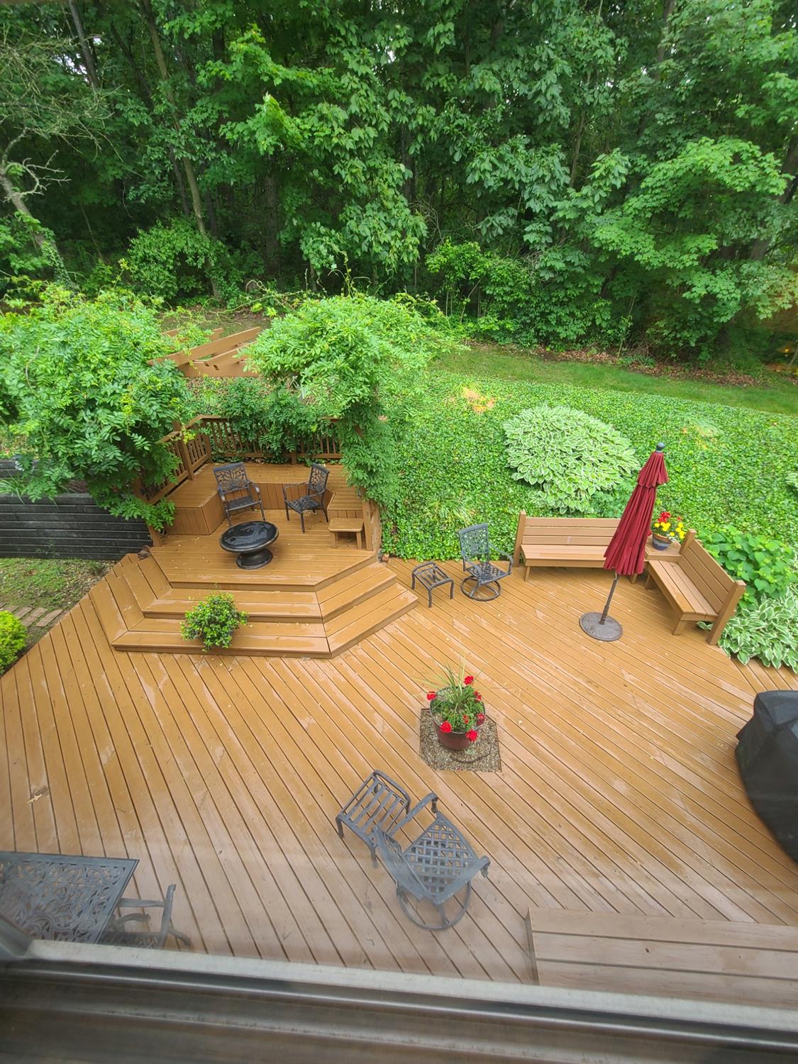 3151 Boone Grove Road Valparaiso, IN 46385 - Photo 8 of 37 a view of outdoor space with seating