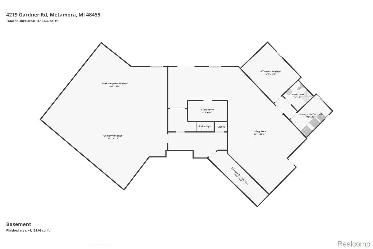 4219 Gardner Road Metamora, MI 48455 - Photo 83 of 84 Floor plan
