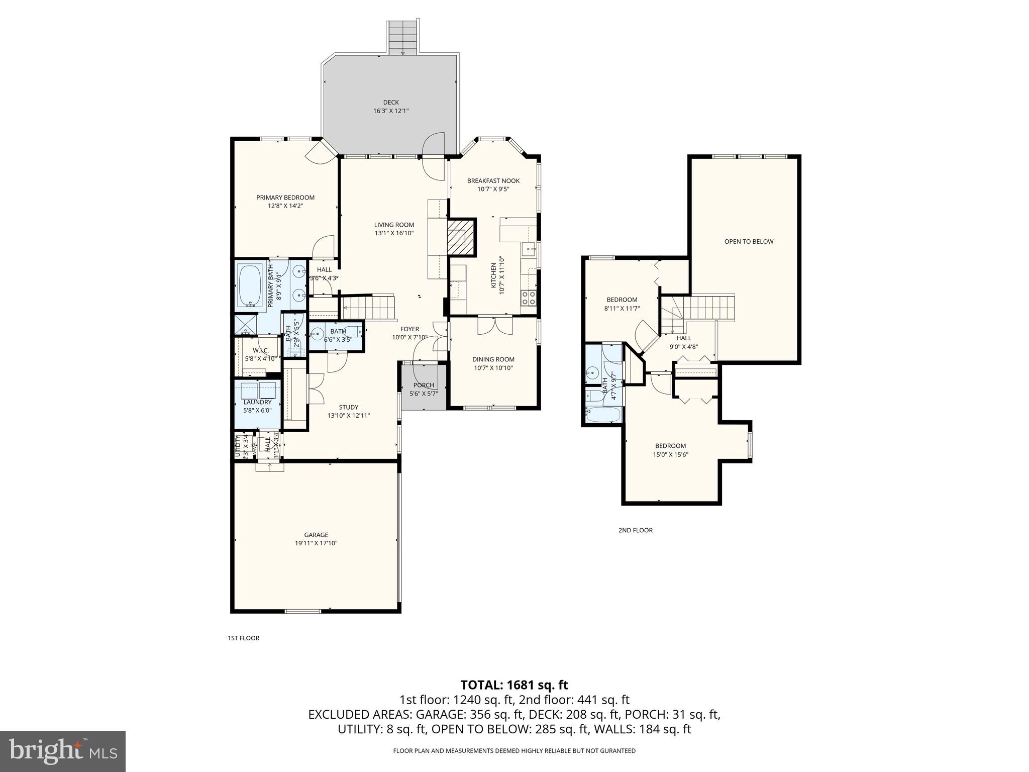 14215 Greenview Drive Laurel, MD 20708 - Photo 35 of 35 a picture of floor plan