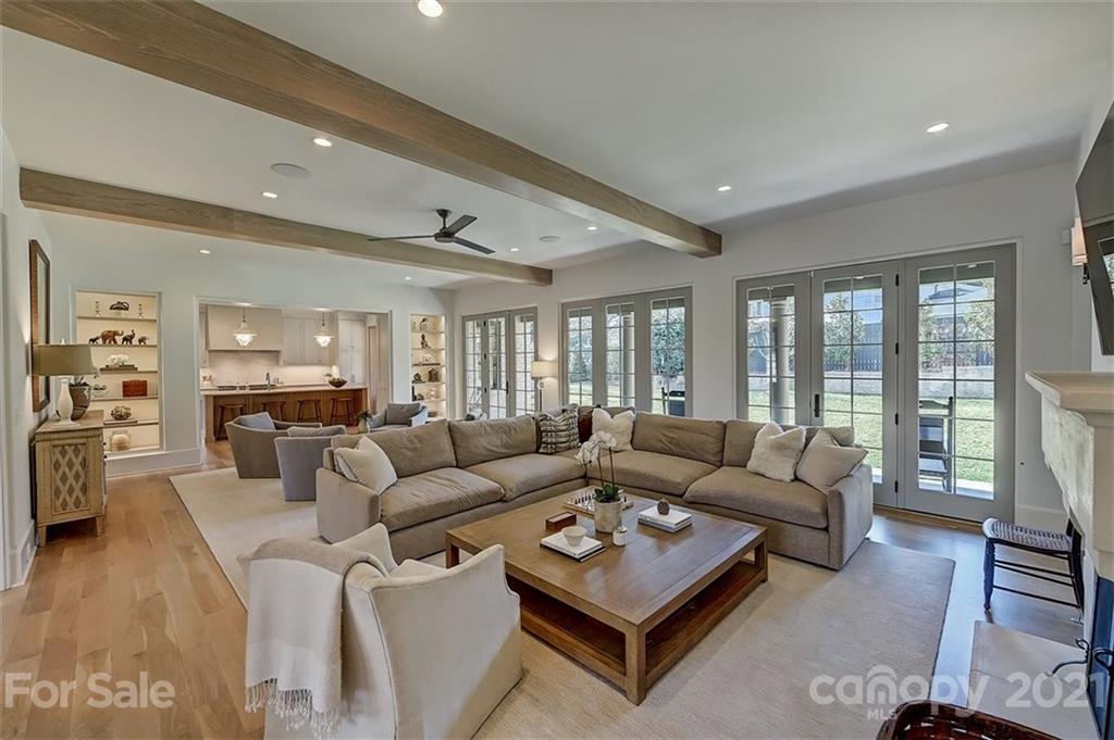 3452 Foxcroft Road Charlotte, NC 28211 - Photo 15 of 48 a living room with furniture and a large window