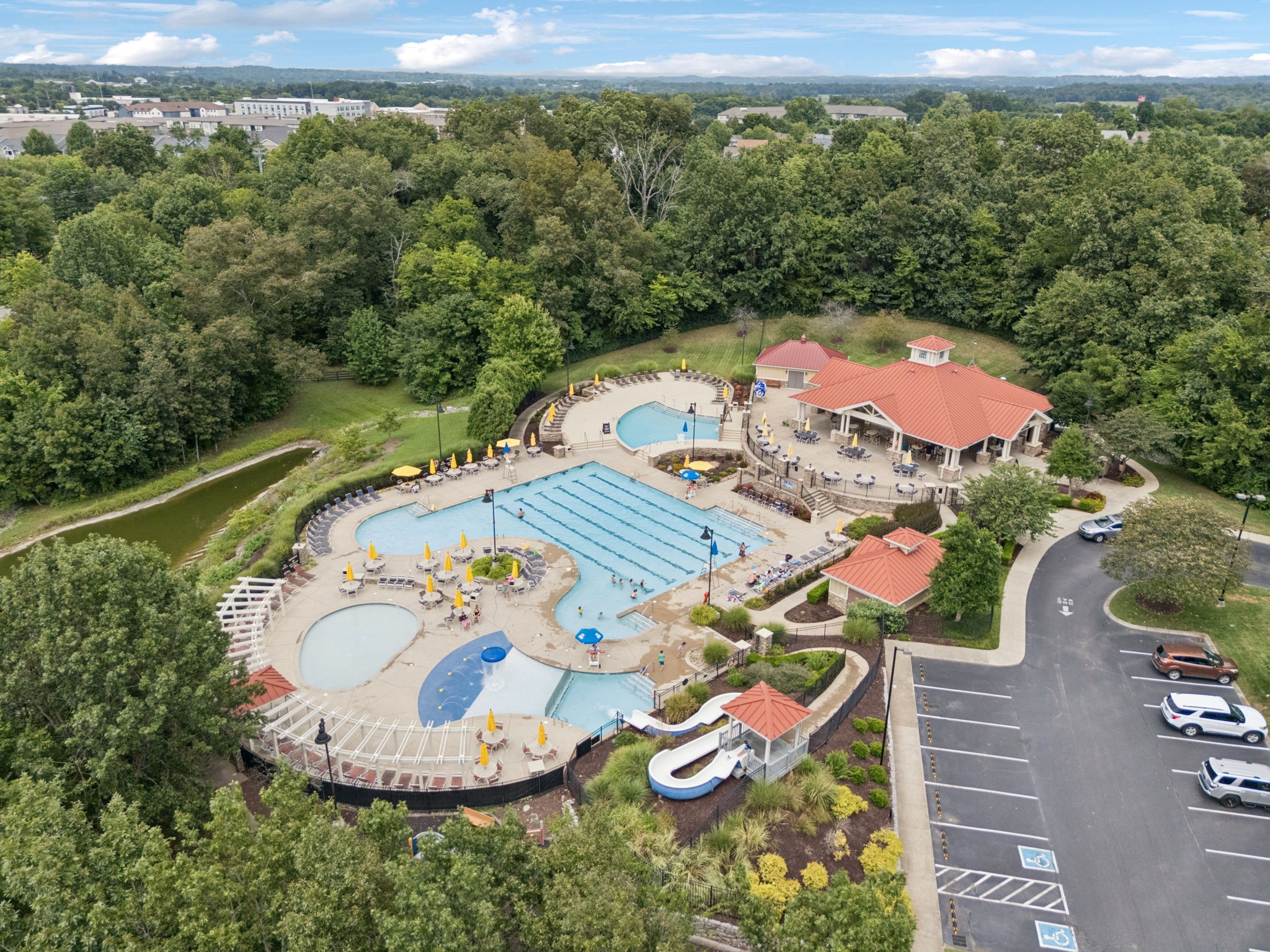 4600 Boxcroft Circle Mount Juliet, TN 37122 - Photo 29 of 30 an aerial view of a house with outdoor space