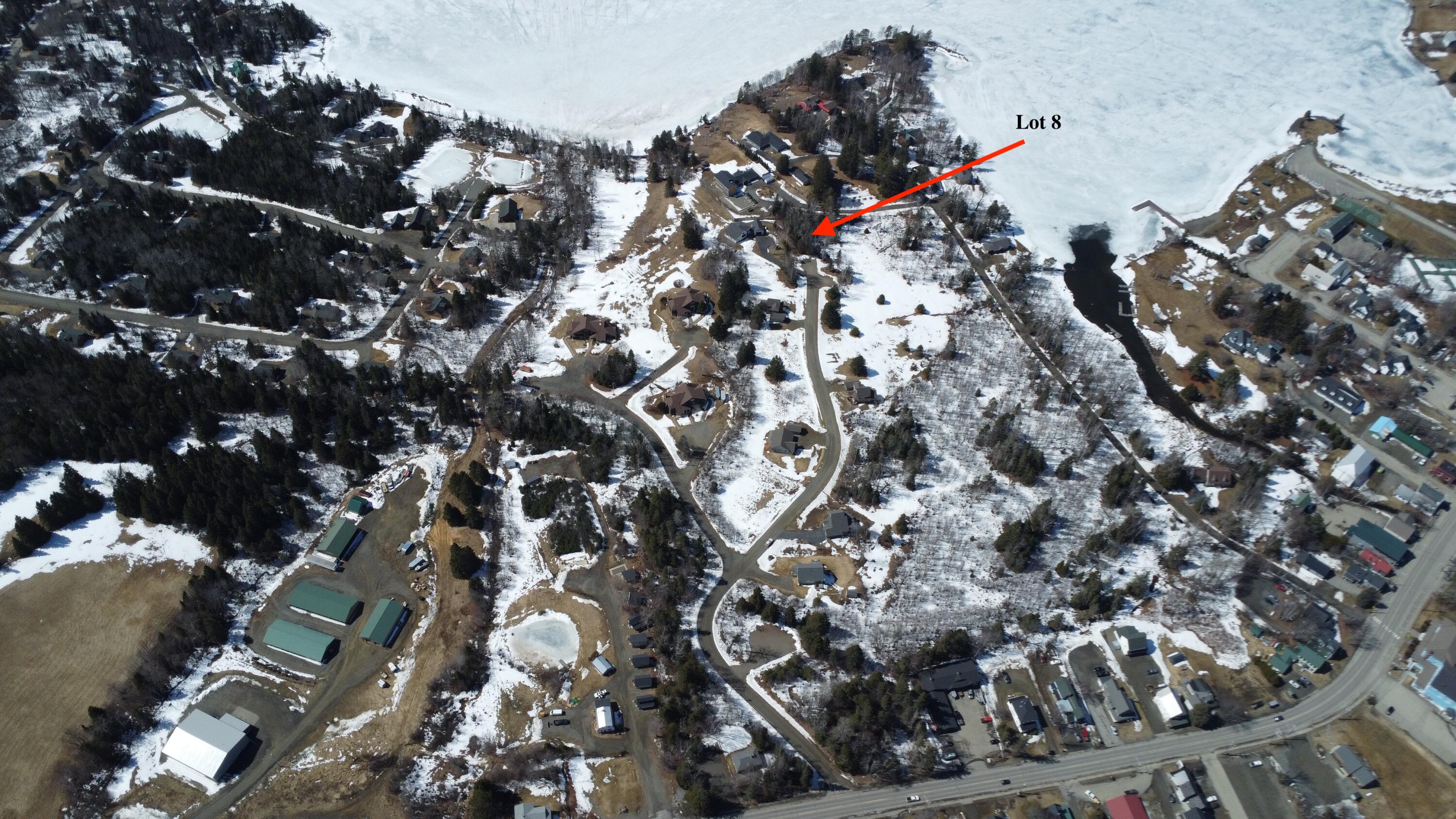 8 Marbles Way Rangeley, ME 04970 - Photo 14 of 14 Lot 8 - From Above