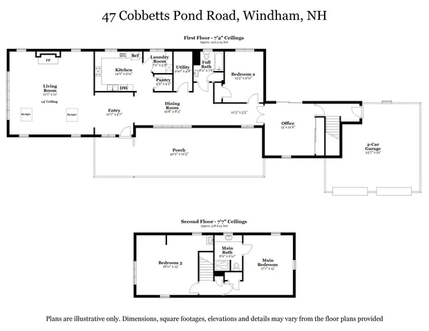 $1,395,000 | 47 Cobbetts Pond Road, Windham, NH 03087
