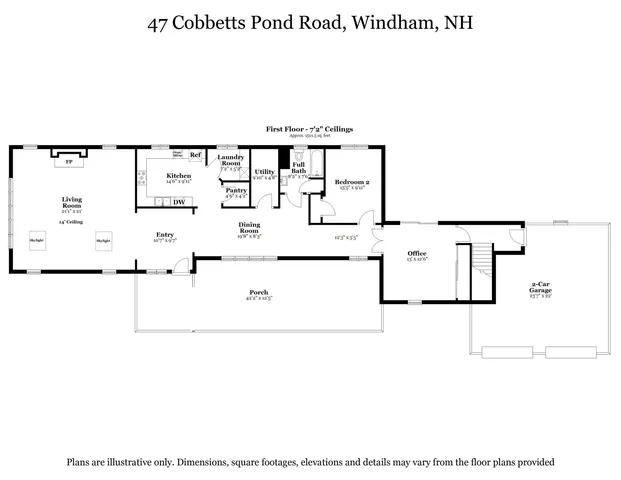 $1,395,000 | 47 Cobbetts Pond Road, Windham, NH 03087