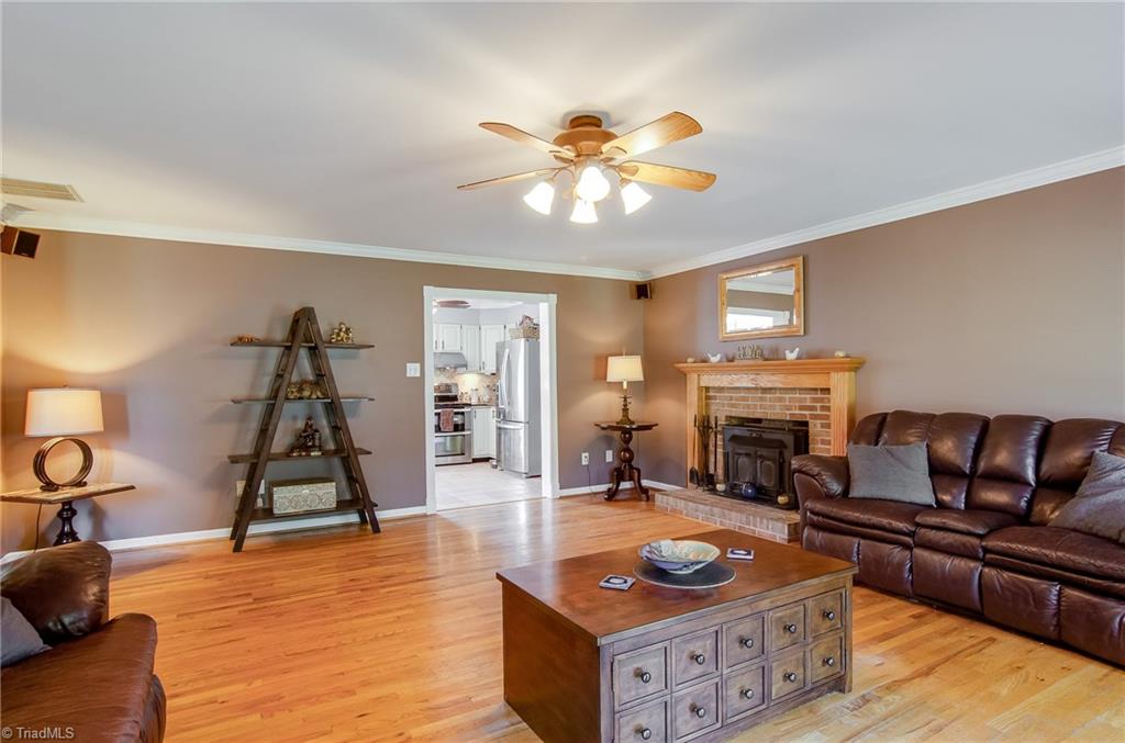 7607 Strawberry Road Summerfield, NC 27358 - Photo 13 of 30 Another view of the living room. Great space for entertaining!