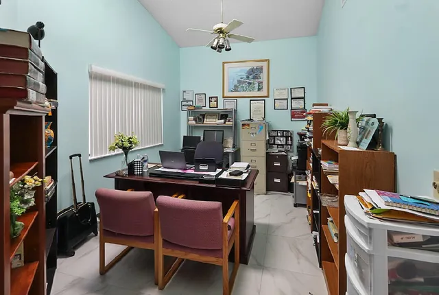 a bedroom with a bed and a walk in closet