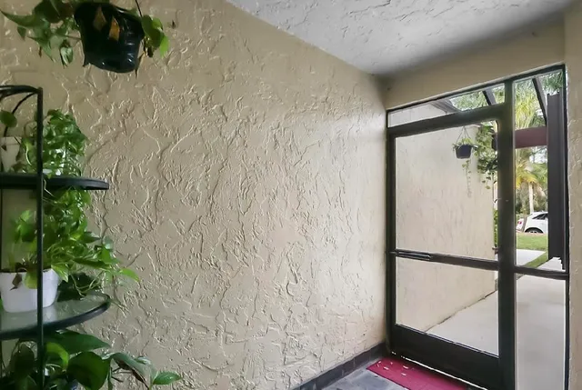 a view of a small space