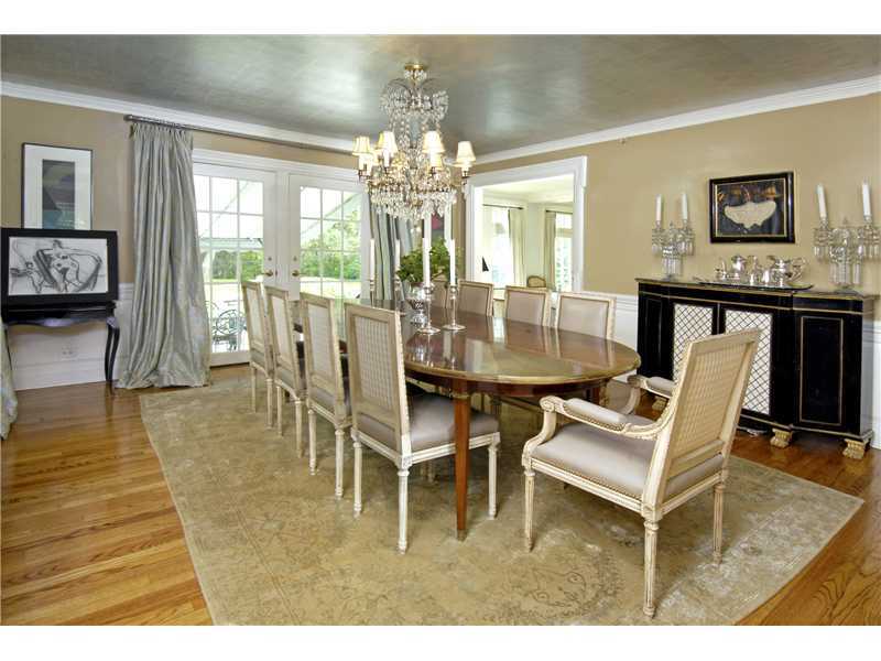 22 Perkins Road Greenwich, CT 06830 - Photo 6 of 16 a dining room with furniture a livingroom view and wooden floor
