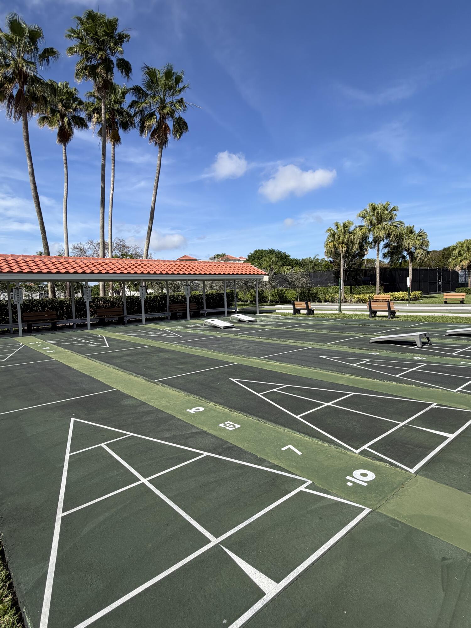 6356 Pointe Pleasant Circle, Unit G Delray Beach, FL 33484 - Photo 16 of 31 a view of a tennis court