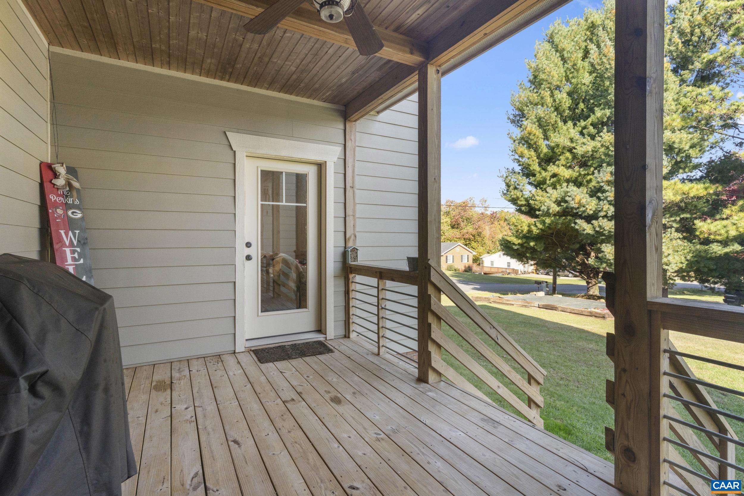 379 Crestview Drive Rustburg, VA 24588 - Photo 35 of 53 a view of a balcony with wooden floor