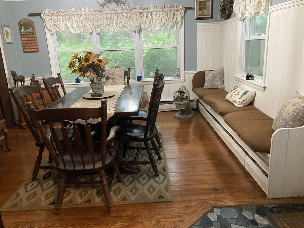 347 Main Street Boxford, MA 01921 - Photo 9 of 13 a view of a dining room with furniture window and outside view