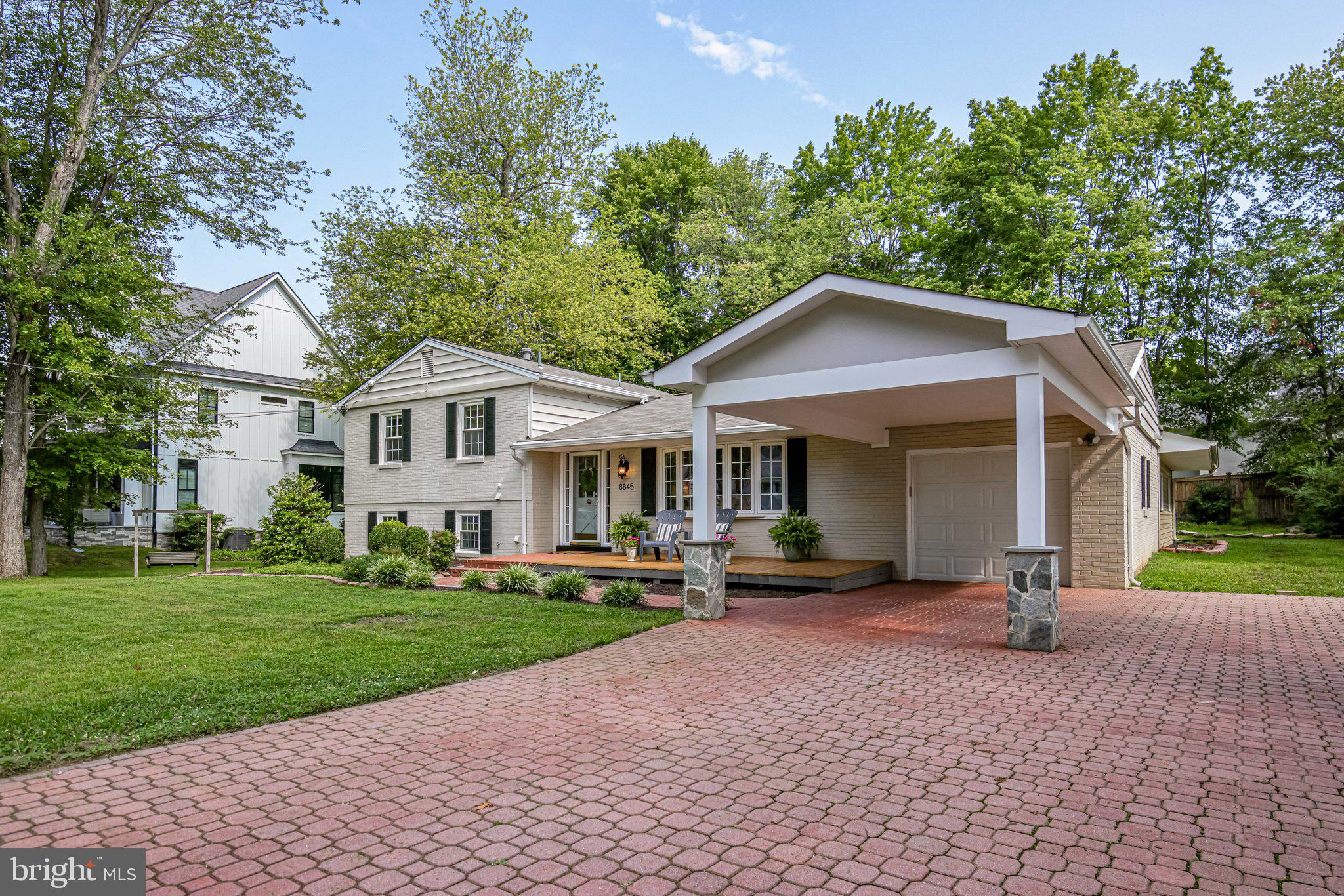 8845 Fort Hunt Road Alexandria, VA 22308 - Photo 39 of 41 Carport and garage