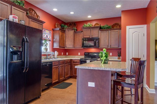 927 Morning Road Antioch, TN 37013 - Photo 6 of 20 The Kitchen opens to the Living room and Dining area. All appliances including the refrigerator will remain.