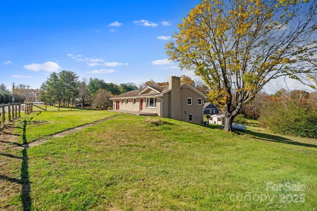 a view of outdoor space and yard