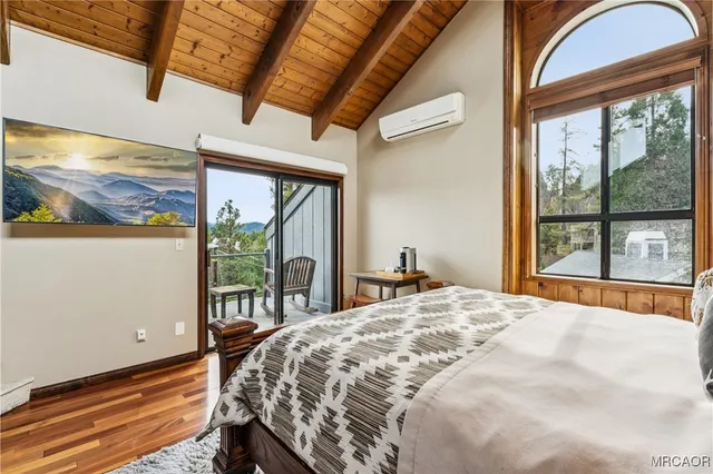 a view of a balcony with an outdoor space