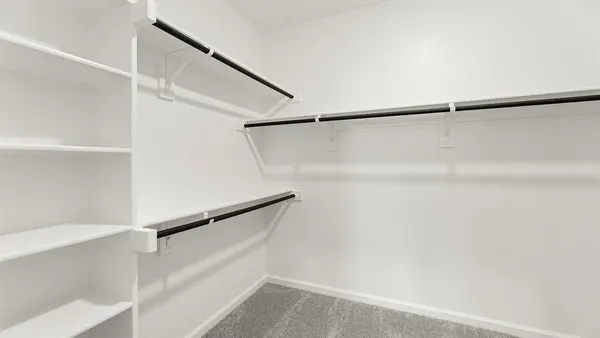 a view of walk in closet