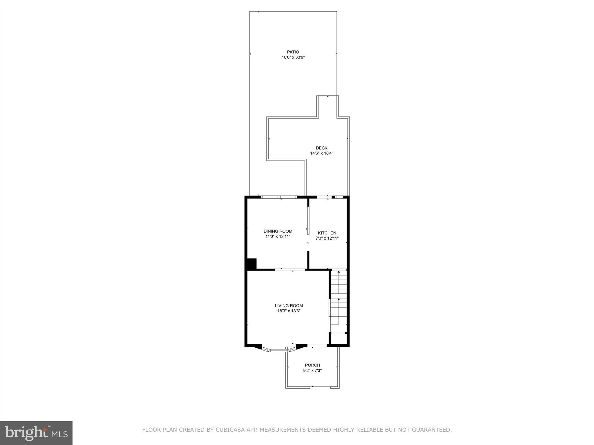 1203 Walker Avenue Baltimore, MD 21239 - Photo 28 of 31 a picture of a room with a white wall and a white building