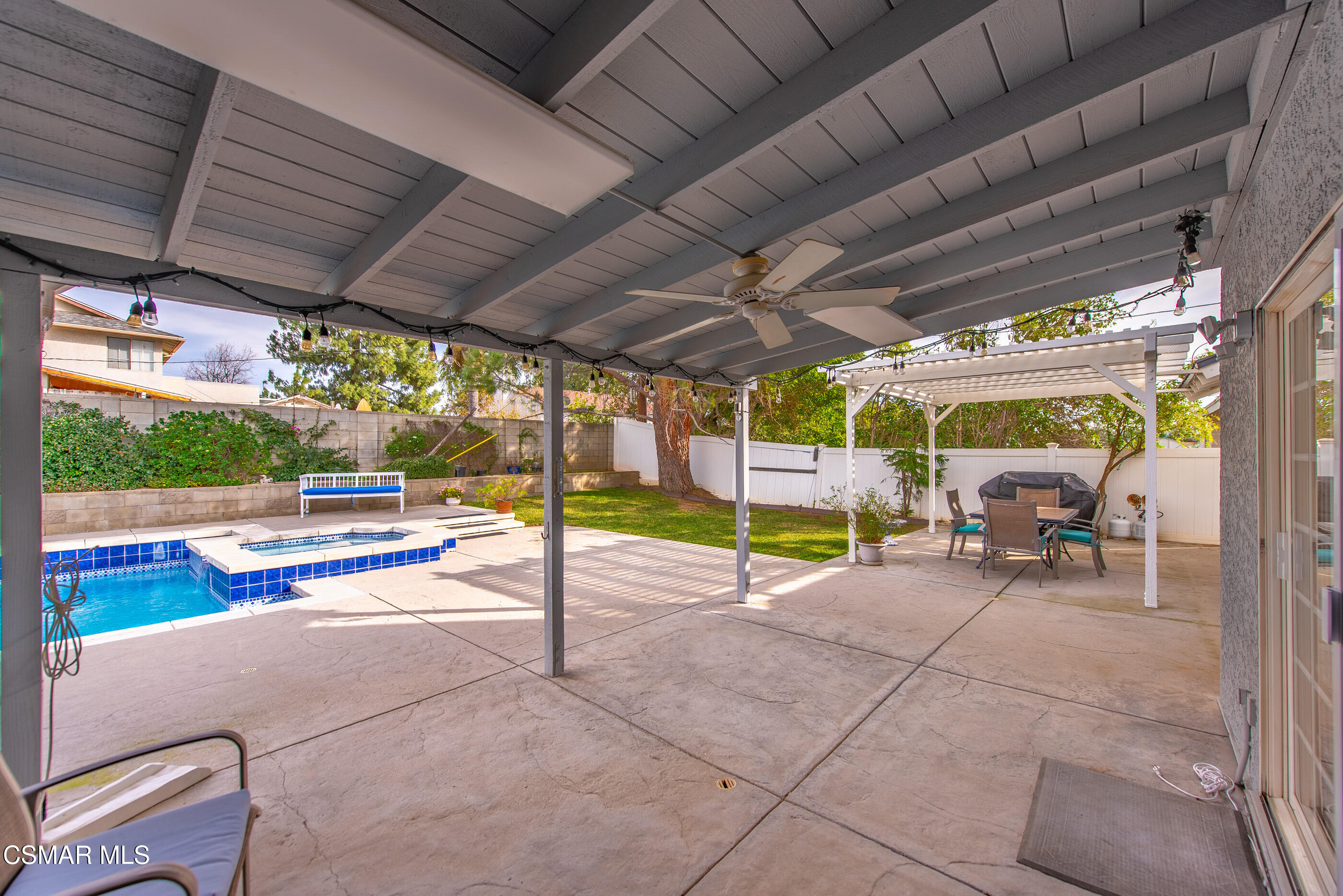 3598 Scofield Avenue Simi Valley, CA 93063 - Photo 59 of 86 a view of a patio with table and chairs