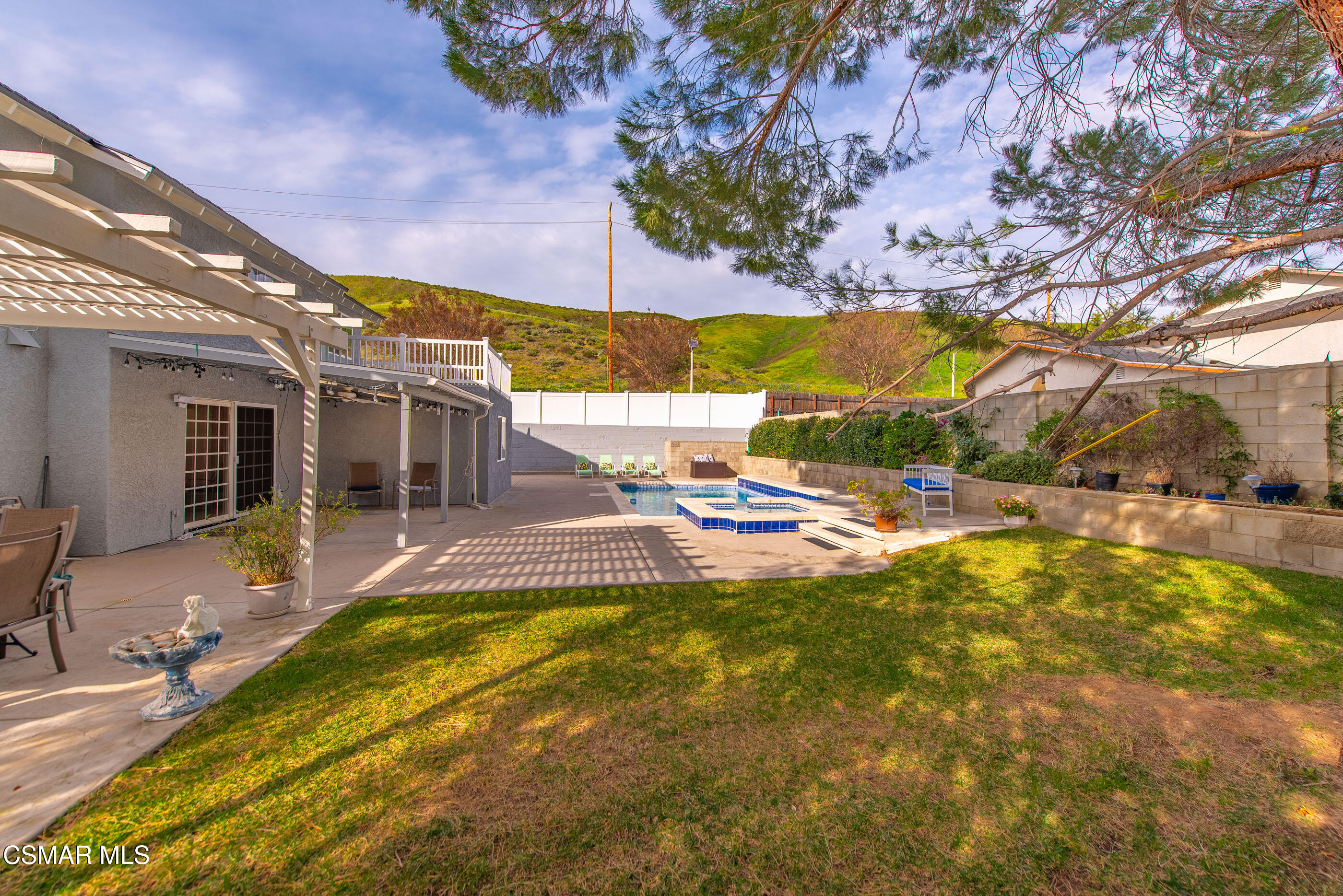 3598 Scofield Avenue Simi Valley, CA 93063 - Photo 72 of 86 a view of swimming pool with an outdoor space