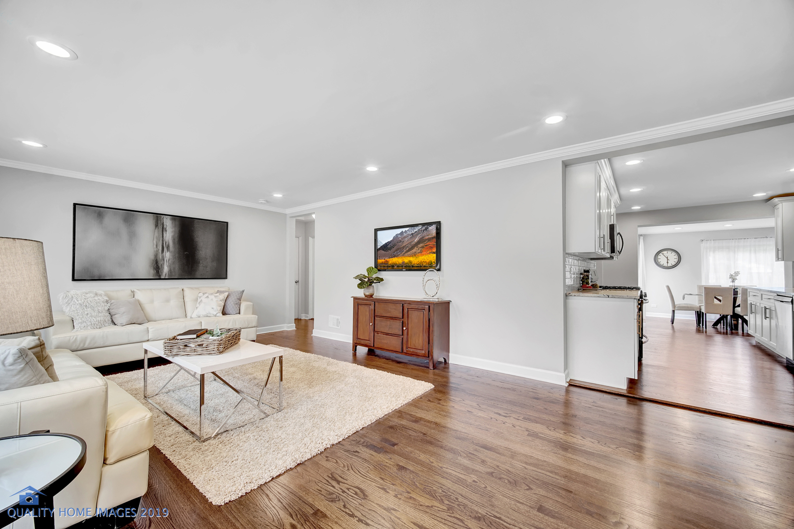 2416 Central Road Glenview, IL 60025 - Photo 4 of 17 a living room with furniture and a wooden floor