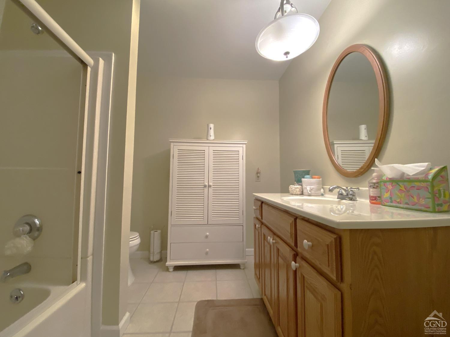 541 Church Road Hudson, NY 12534 - Photo 16 of 21 a bathroom with a sink and a mirror