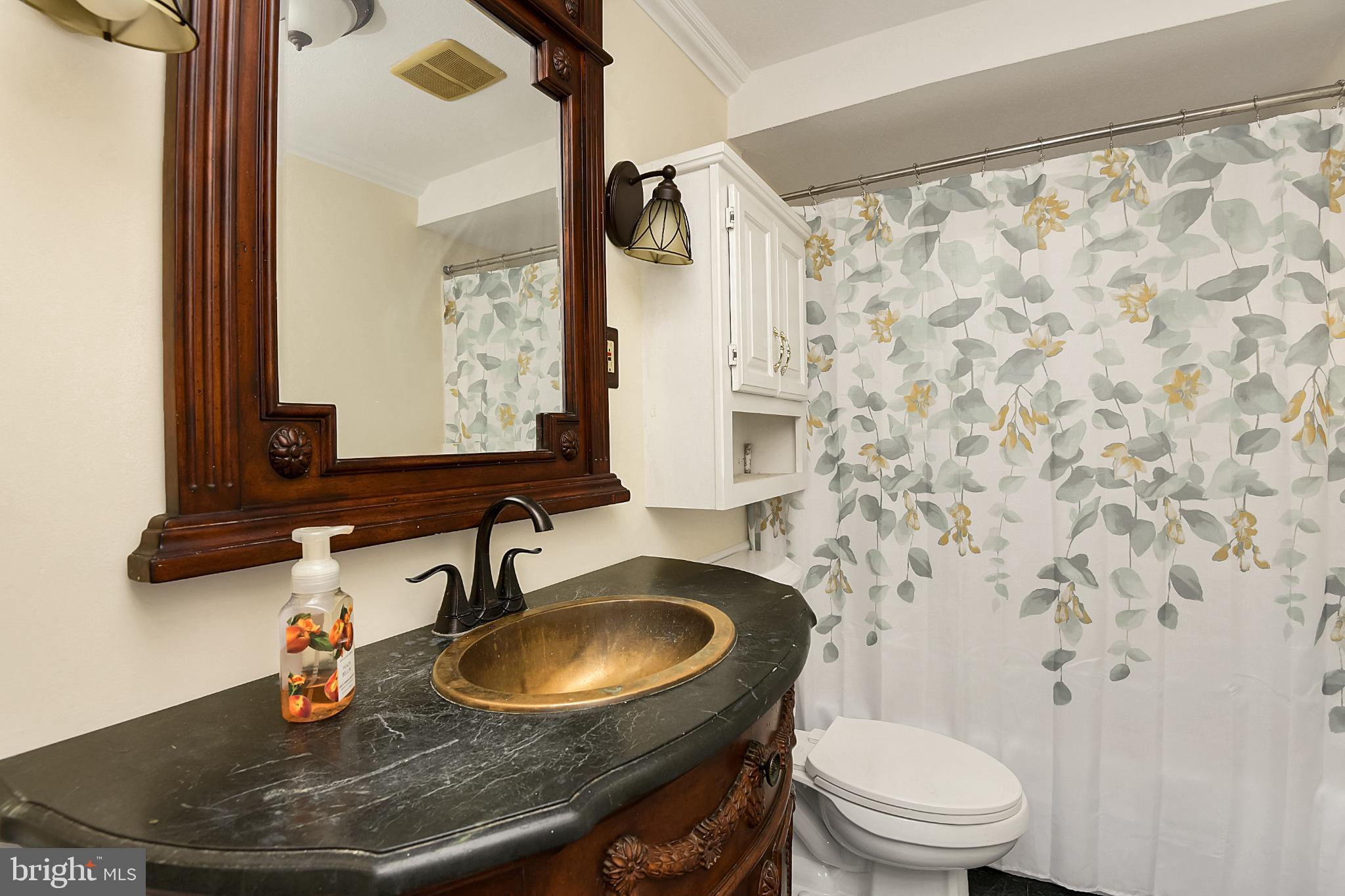 15 Constance Drive Hamilton, NJ 08620 - Photo 21 of 29 a bathroom with a sink a toilet and a mirror