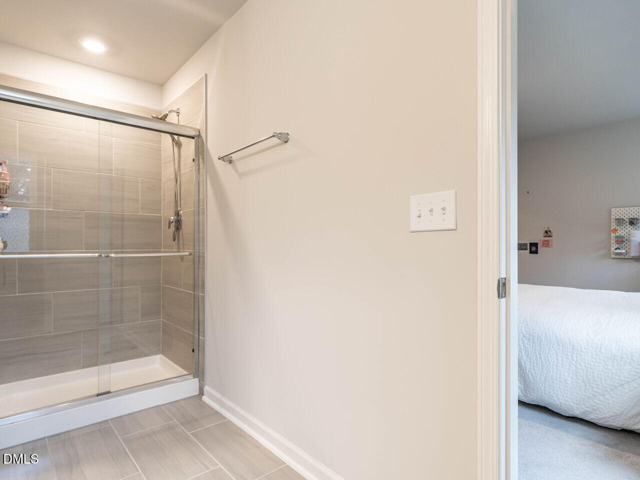 2456 Tonoloway Drive Raleigh, NC 27610 - Photo 26 of 45 a bathroom with a shower