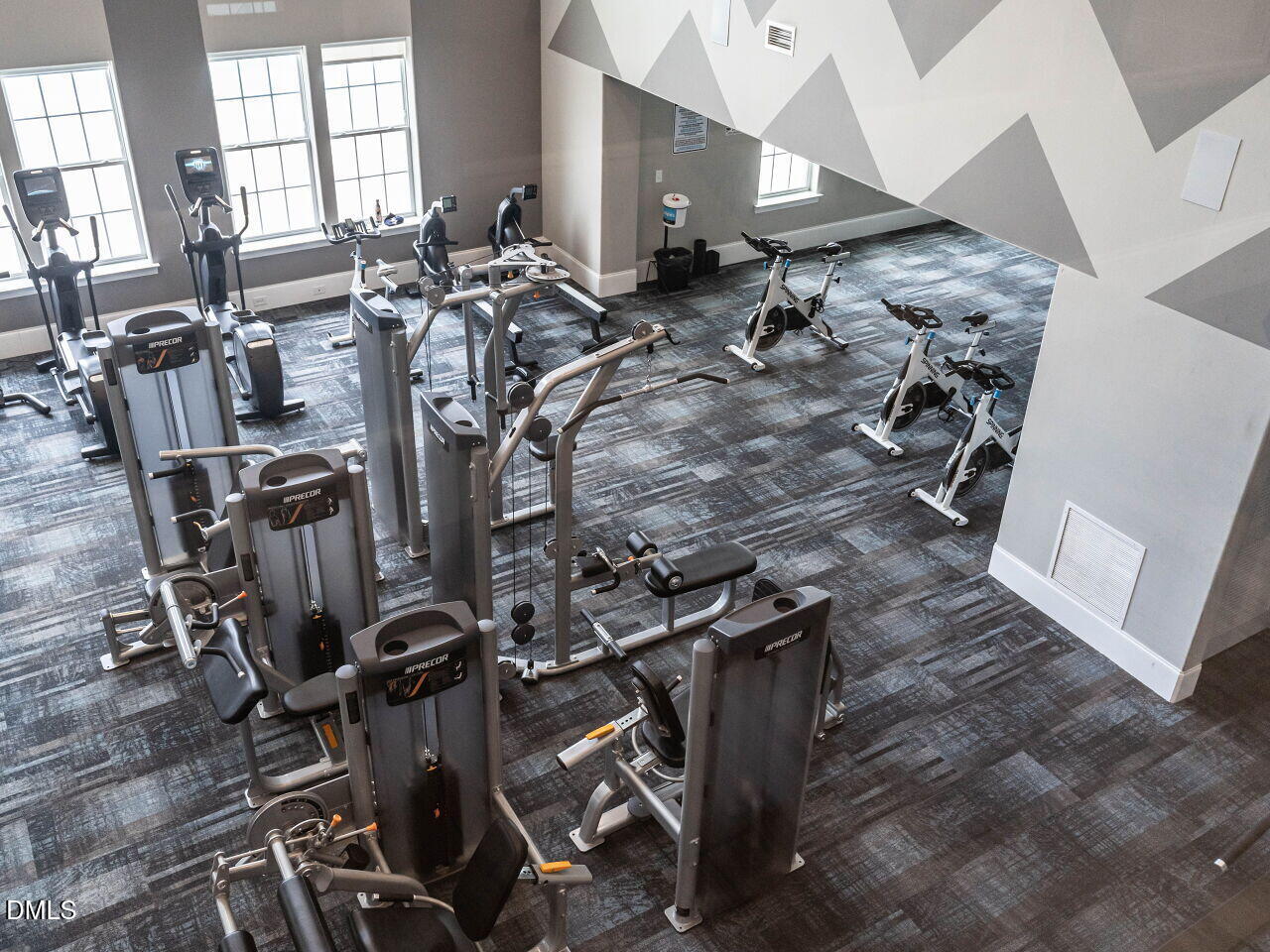 2456 Tonoloway Drive Raleigh, NC 27610 - Photo 37 of 45 a view of a room with gym equipment