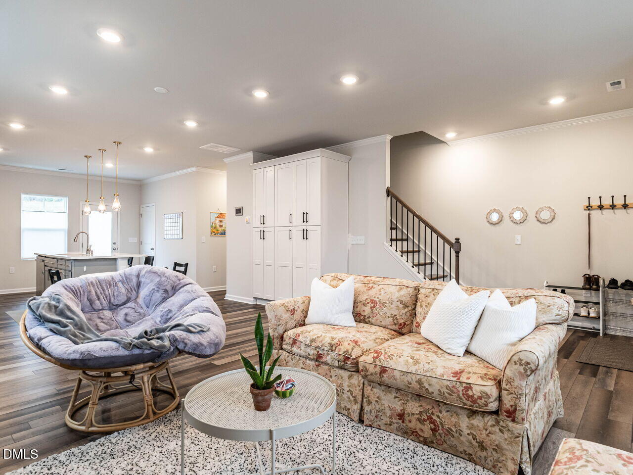 2456 Tonoloway Drive Raleigh, NC 27610 - Photo 10 of 45 a living room with furniture and a large window