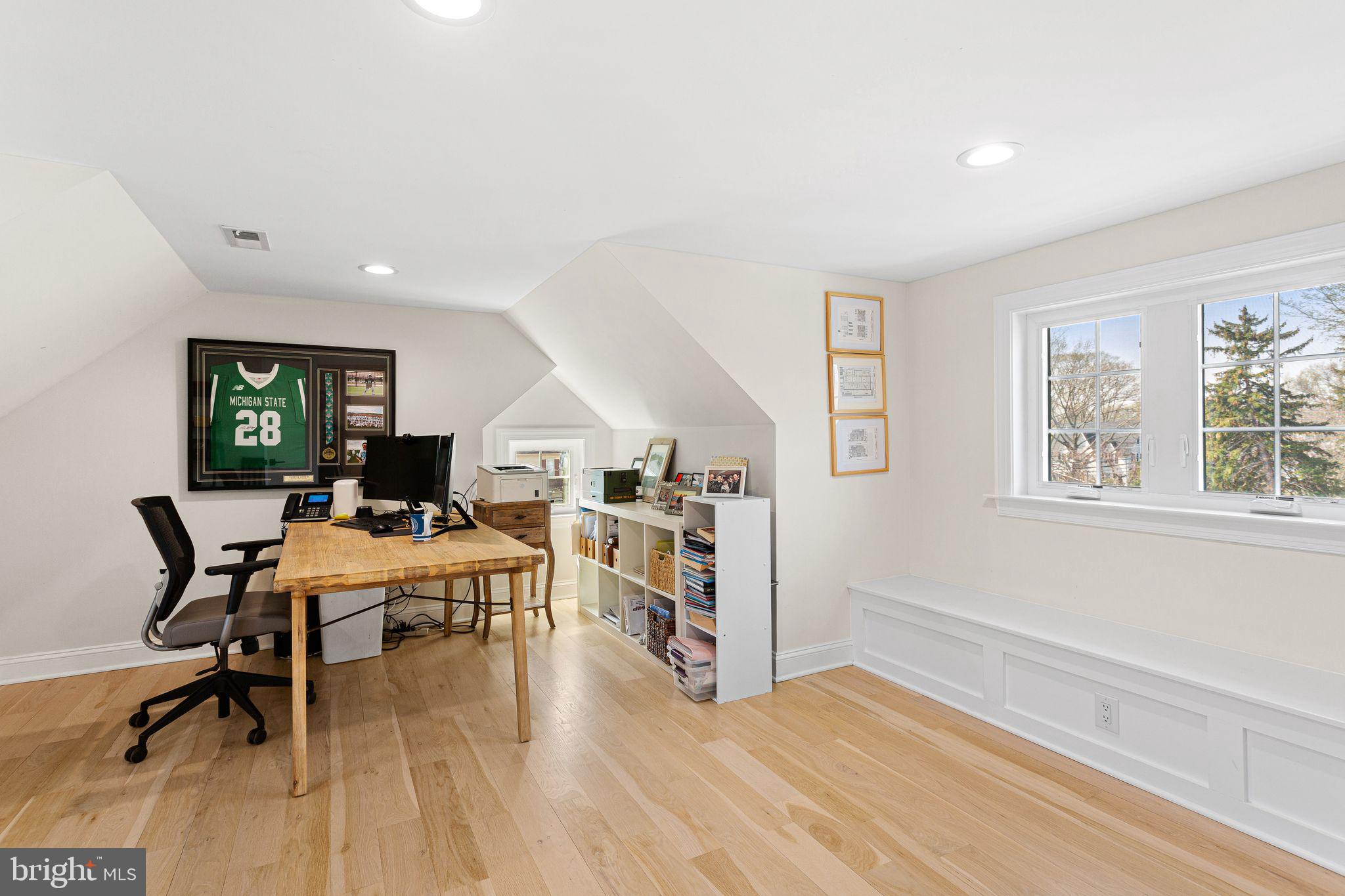 305 Grove Street Haddonfield, NJ 08033 - Photo 35 of 45 a workspace with furniture hardwood and a window