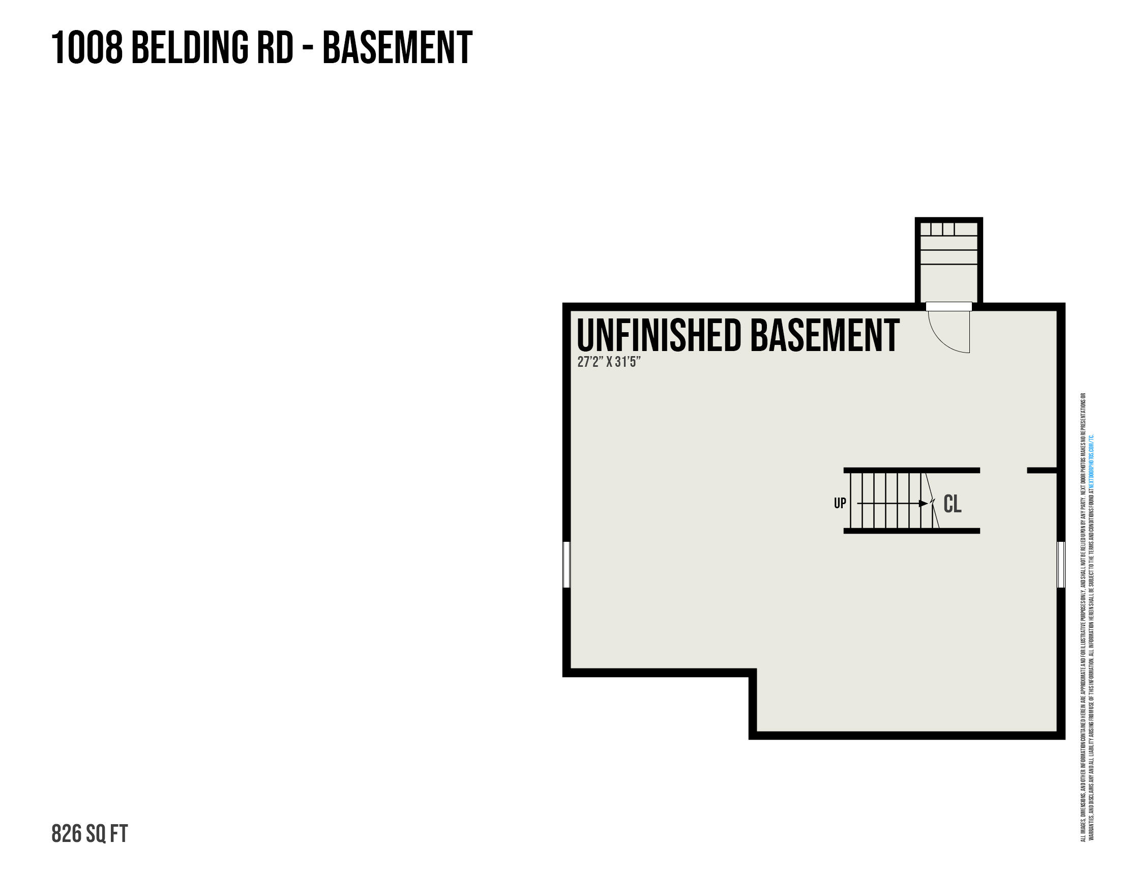 1008 Belding Road Orleans, MI 48865 - Photo 25 of 34 Basement