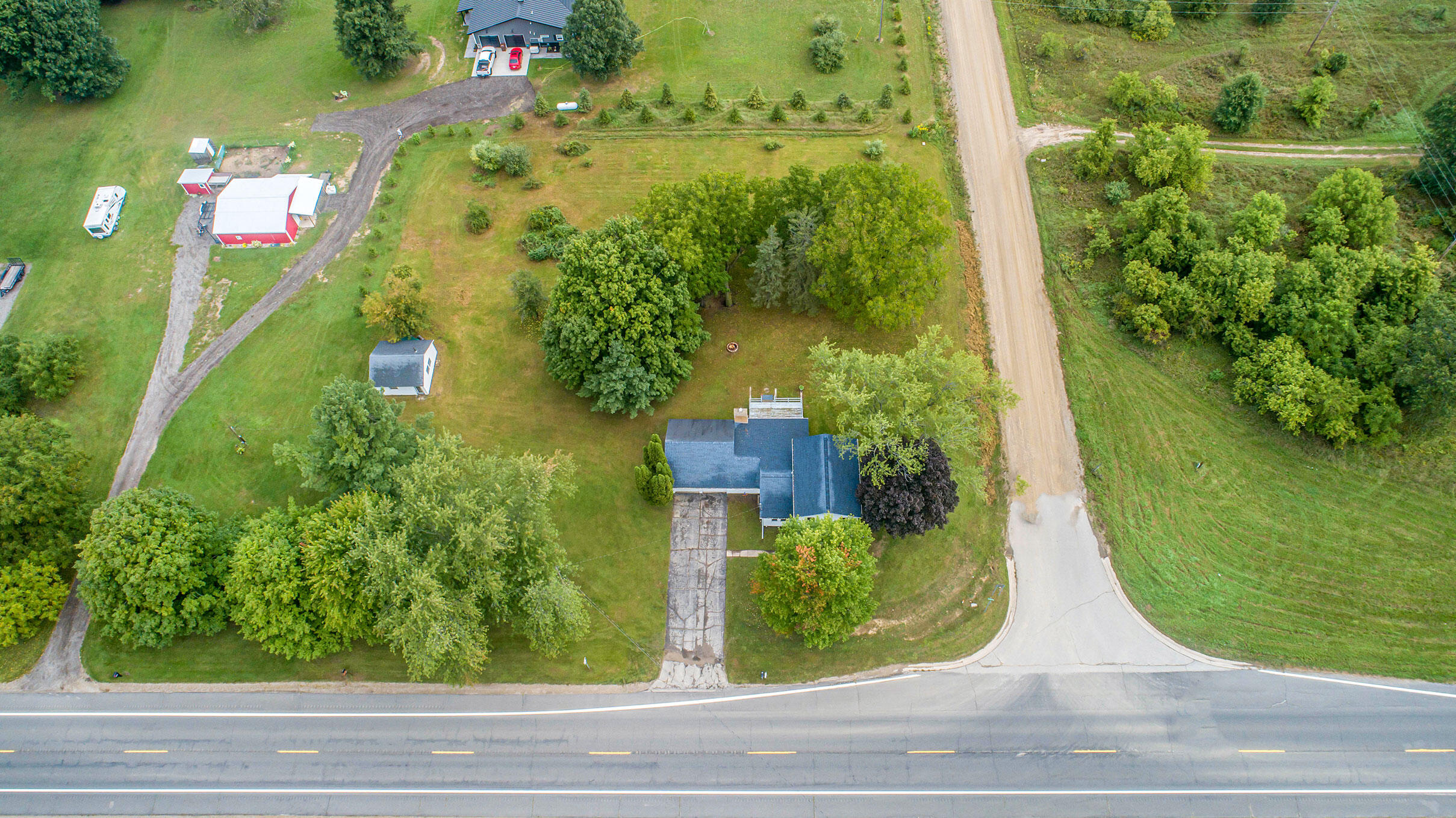 1008 Belding Road Orleans, MI 48865 - Photo 34 of 34 1008BeldingRdAerial-2