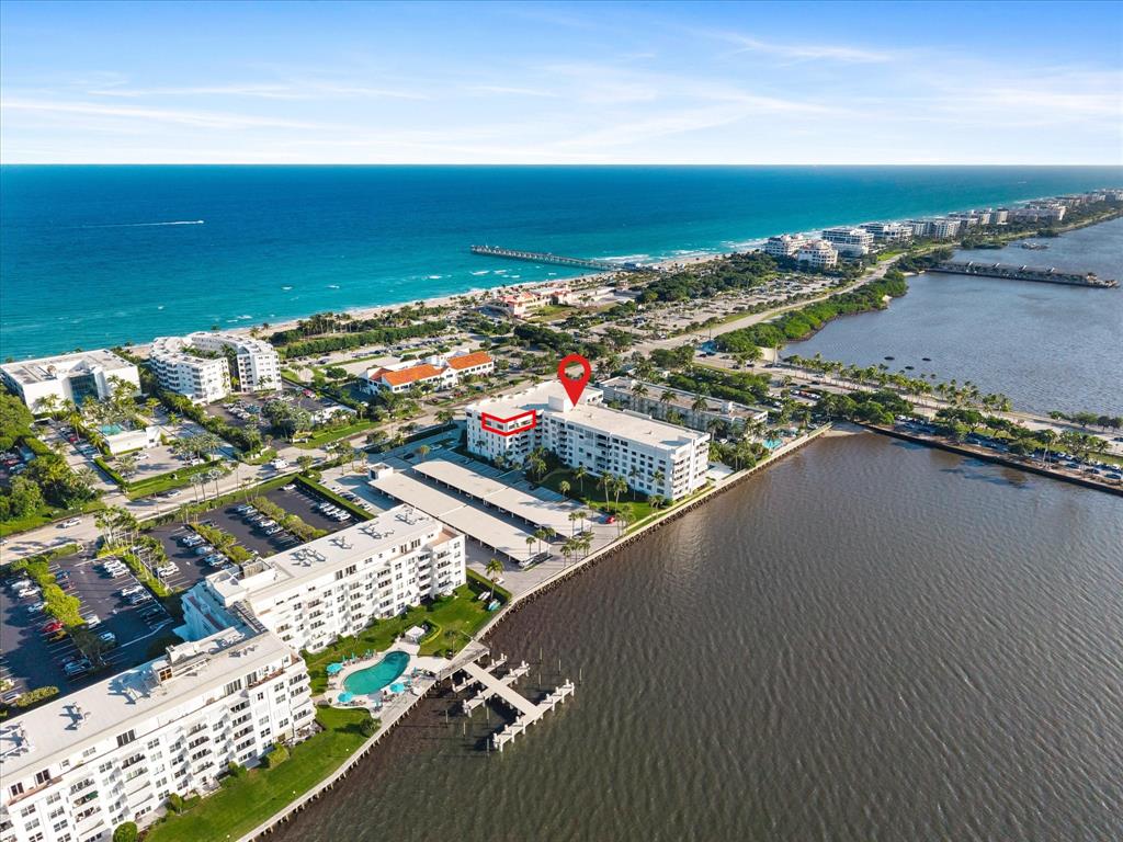 2860 South Ocean Boulevard, Unit 601 Palm Beach, FL 33480 - Photo 11 of 28 an aerial view of a city