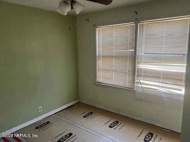 a view of room with window